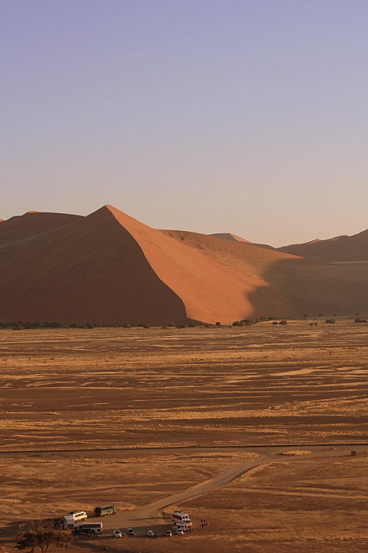 Sossusvlei from Dune 45