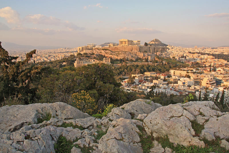 The Acropolis from the Filopappos Hill