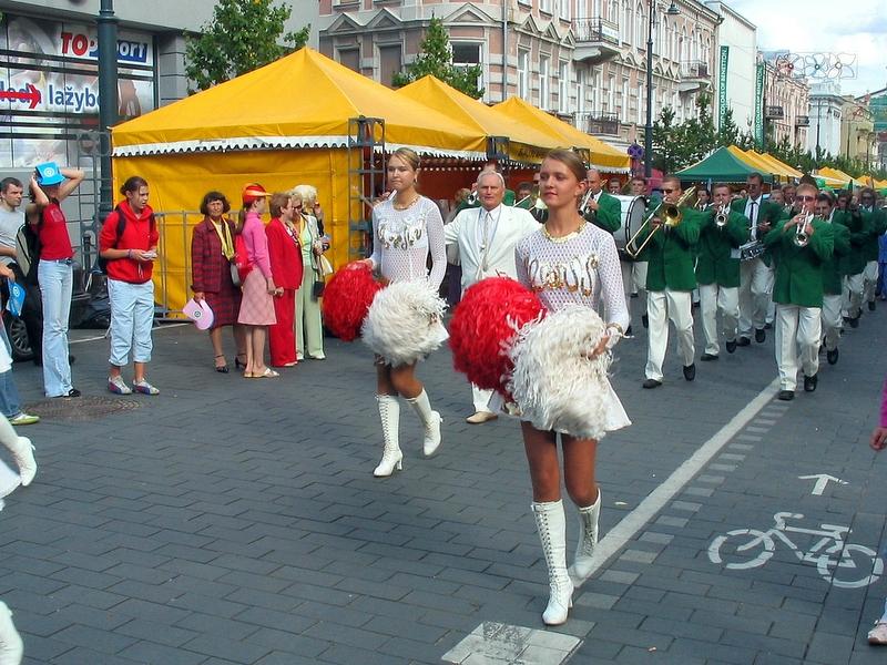 Lithuanian street parade