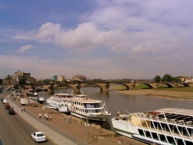 Dresden and the Elbe River