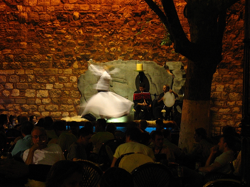 A whirling Dervish