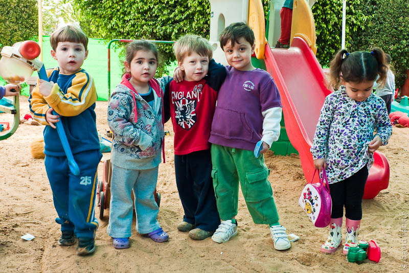 Yoav with friends