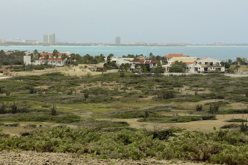 DSC01275 - View from the California Lighthouse with Oranjestad in the background