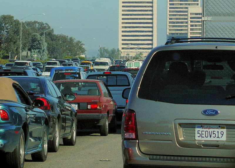 DSC01882 - Gridlock on the LA Freeway