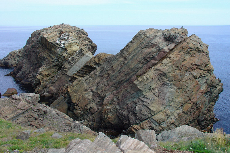 Rock formation on Cape Bonavista