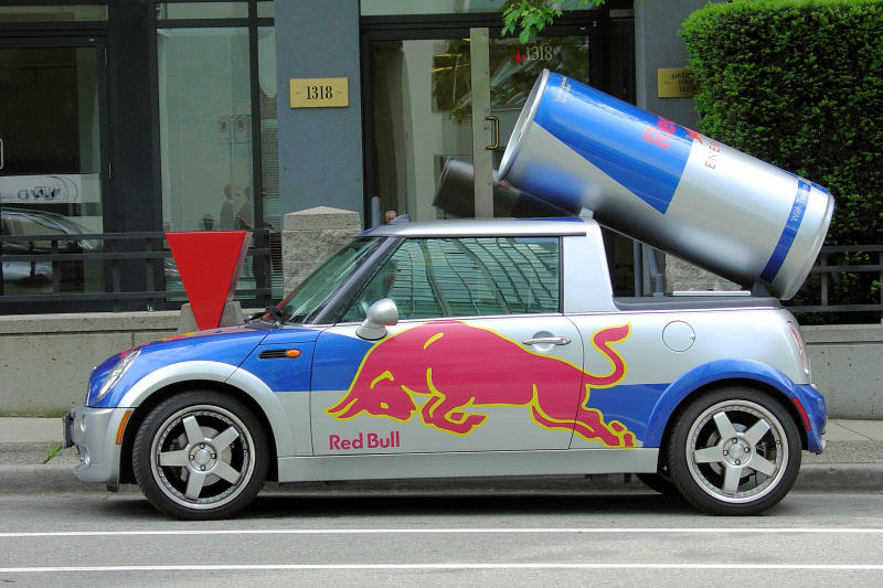 Red Bull truck