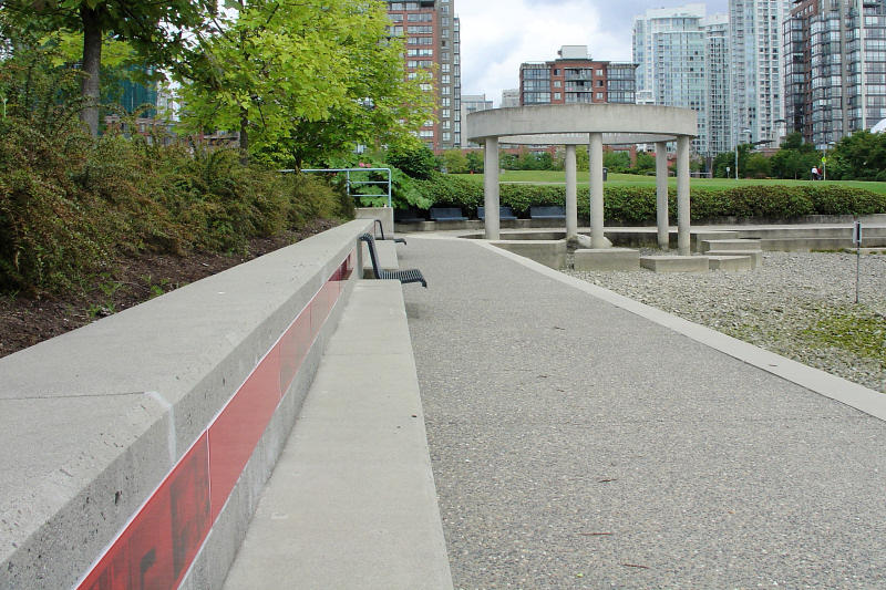 Part of the series of public artwork in downtown Vancouver