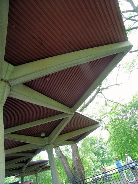 Snack bar roof