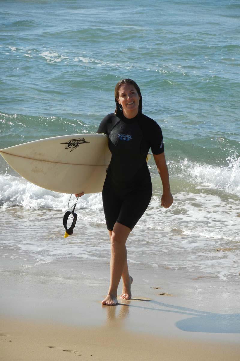 Jess and her board