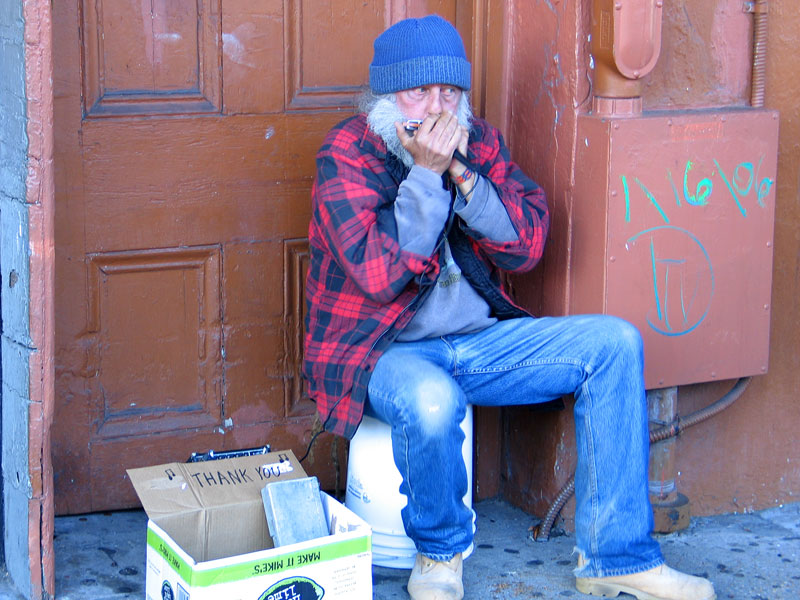 Street Musician in Vieux Carre
