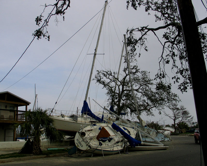 Boats in the Street February 17, 2006