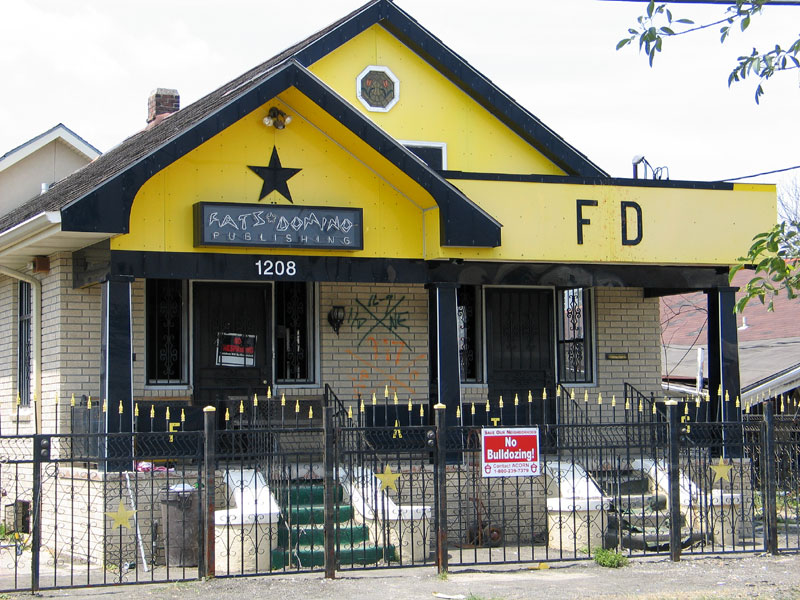 Fats Dominos House in Ninth Ward
