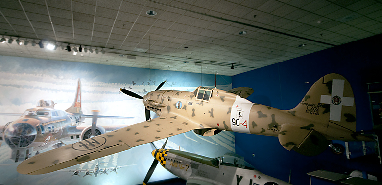 An Italian WW-2 Airplane