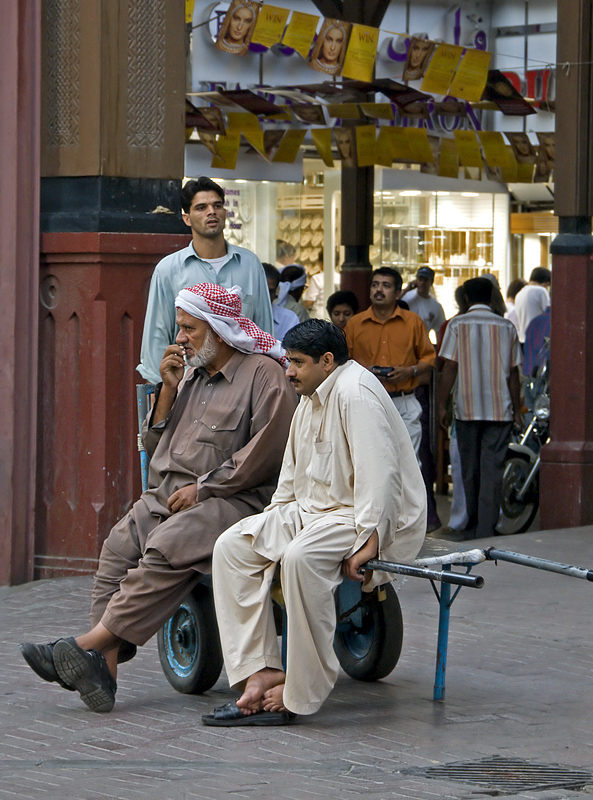 Taking a Break at the Souq