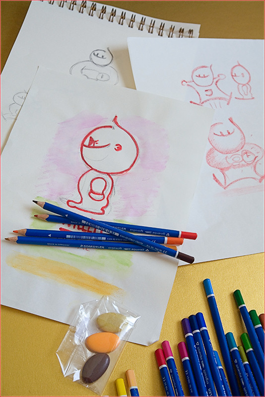 <strong>Aquarell Man</strong>*<br>by oVan