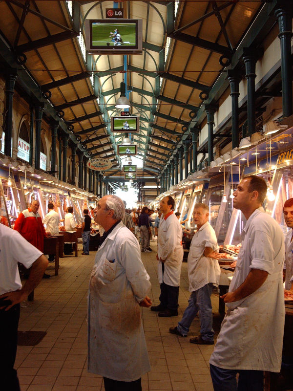 5th: Butchers Watching The World Cup  * by Marie-Hlne Dupr