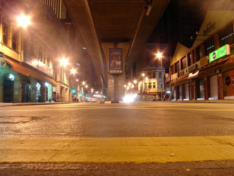 At the middle of the road by Tabrizi