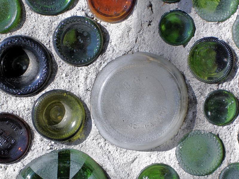 *Wall Of Bottles <br> by Carol Gilbert