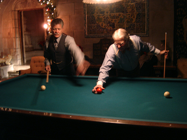 Three-ball Billiards