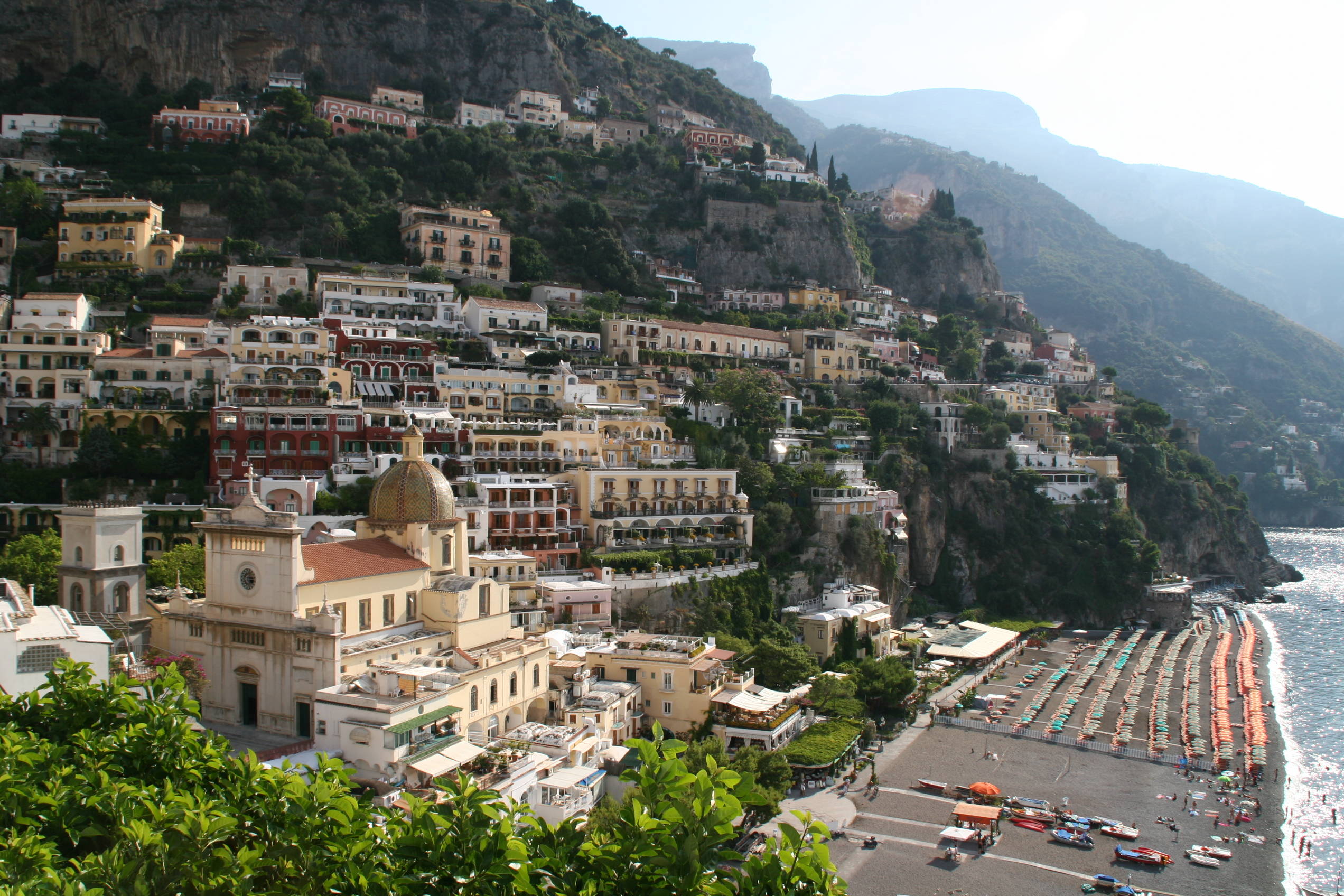 Positano in the morning