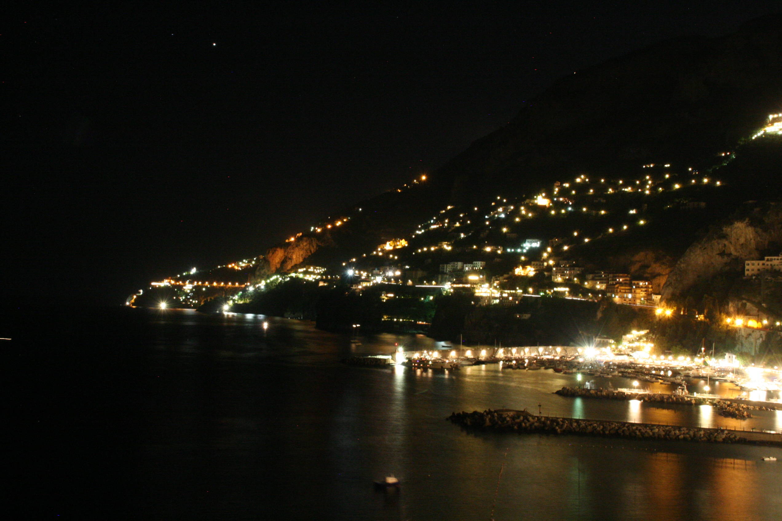 Amalfi by night