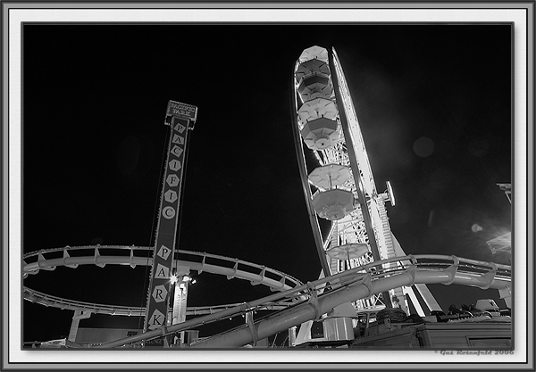 Twirling Luminosity B&W