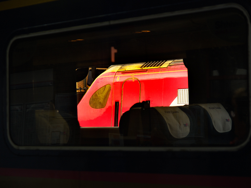 Red Train by Flick Merauld