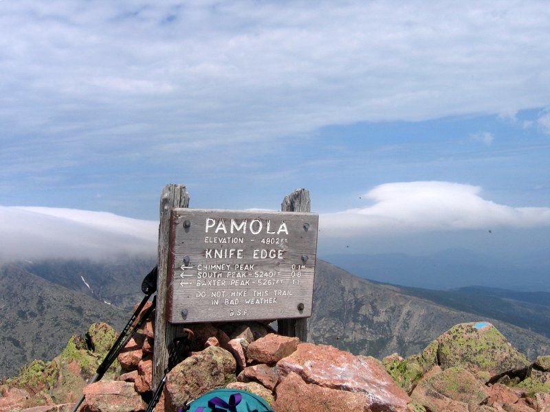 Pamola, début du Knife Edge pour nous