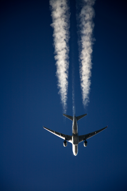 American Airlines Flight 50 (B777) over the North Atlantic