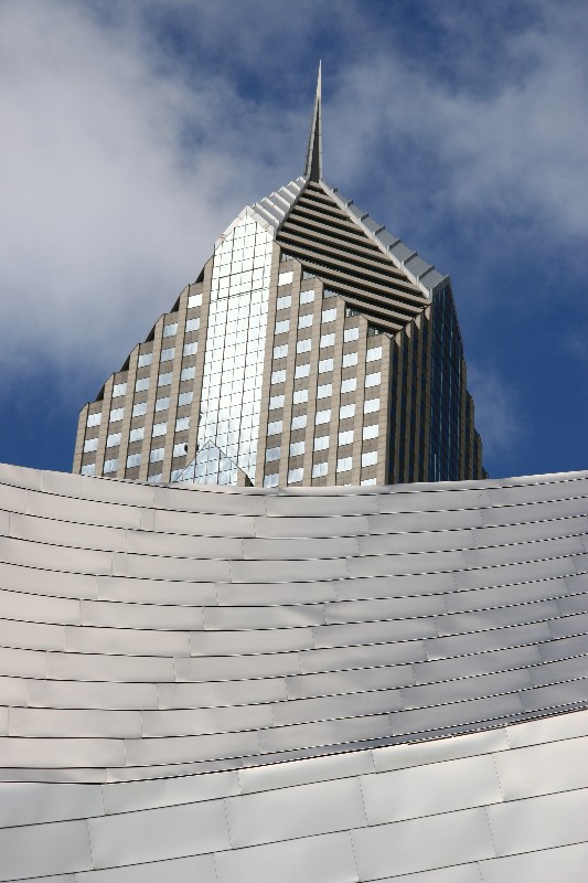 Millenium Park & Two Prudential Plaza