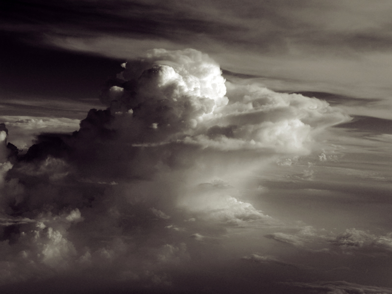 Thunderstorm over Southern China