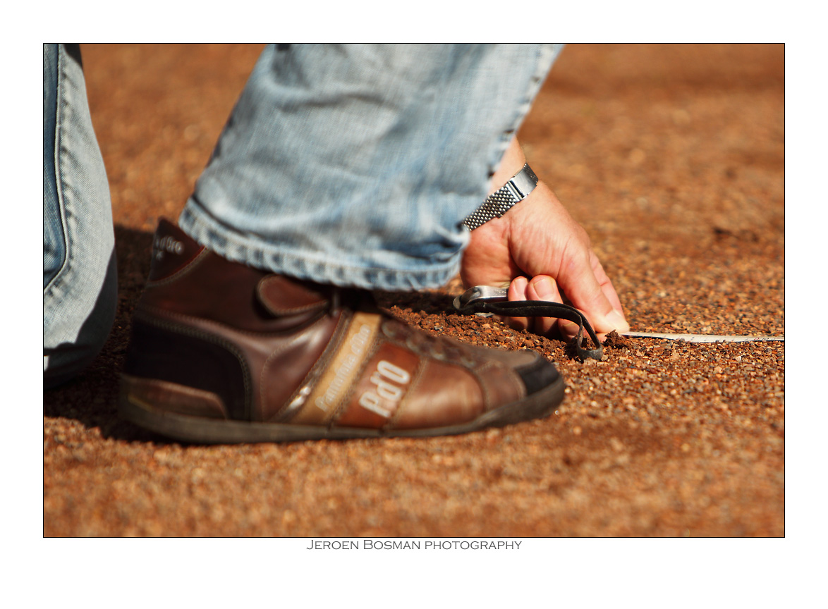 measuring shot put