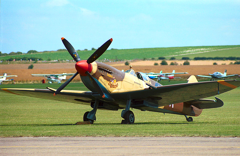 Desert markings Spitfire
