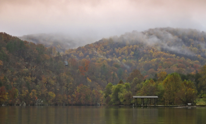 Clouds Over Smith Mountain Lake