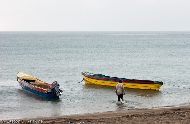 Fisherman with Boats