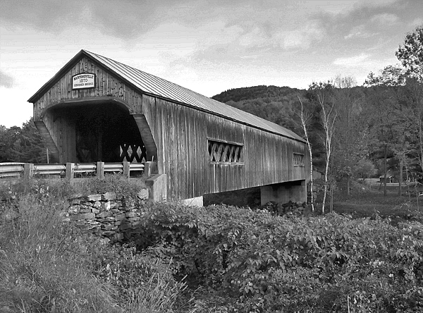 Bartonsville Bridge, Rockingham, Vermont...