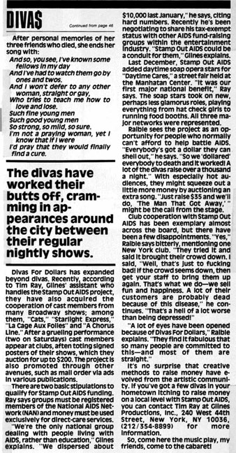 Divas For Dollars story (#3)