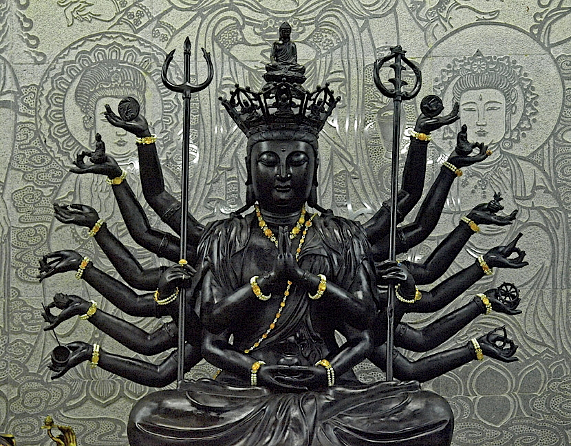 Multi-armed Guan Yin, Goddess of Mercy