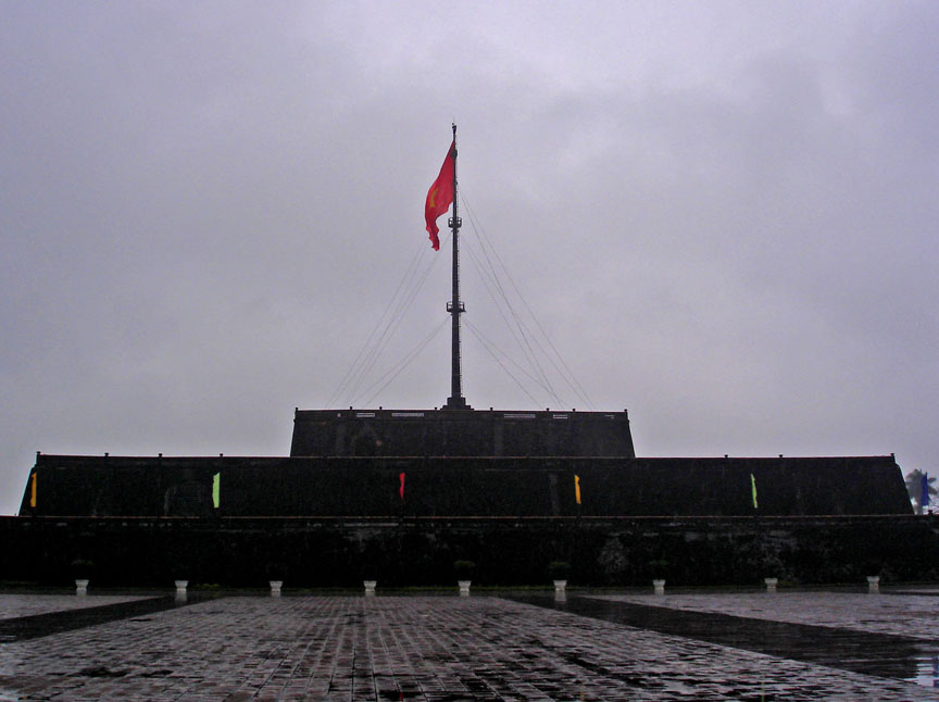 Flag tower (Cot Co) in front of the Citadel