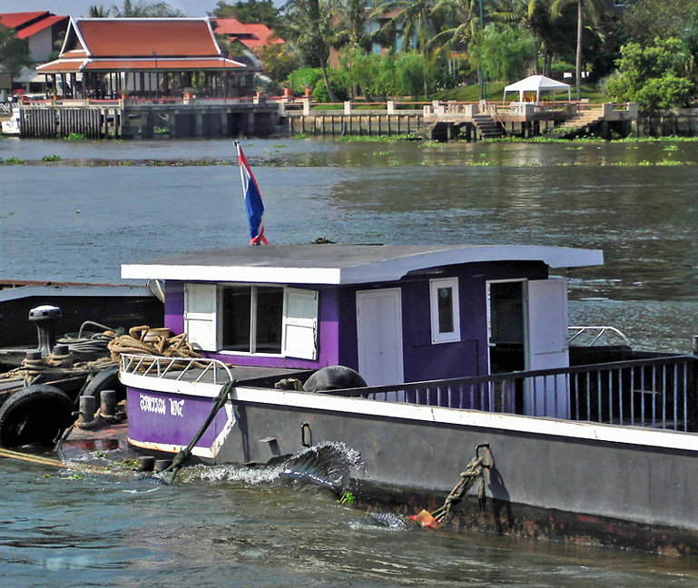 Barge cabin