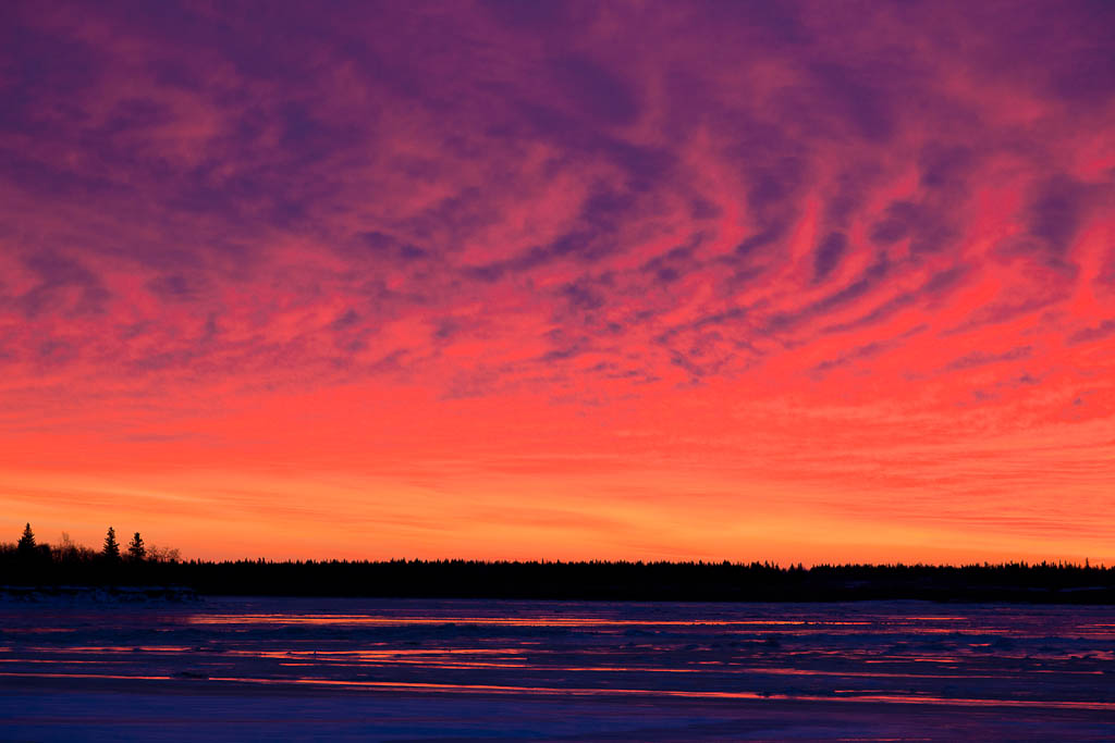 South end of Butler Island before sunrise 2010 Nov 25th