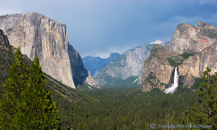 Storm over Yosemite Valley