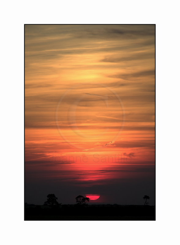 Sunset Over East Anglia