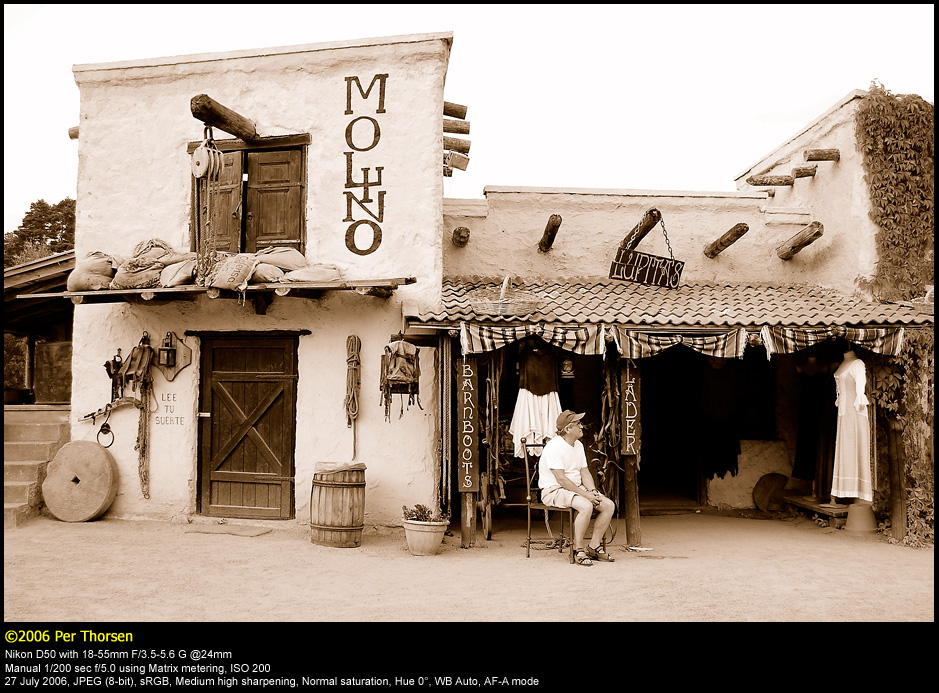 Old Mexico,  High Chaparral, Sweden