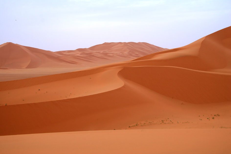 Amazing dune shapes