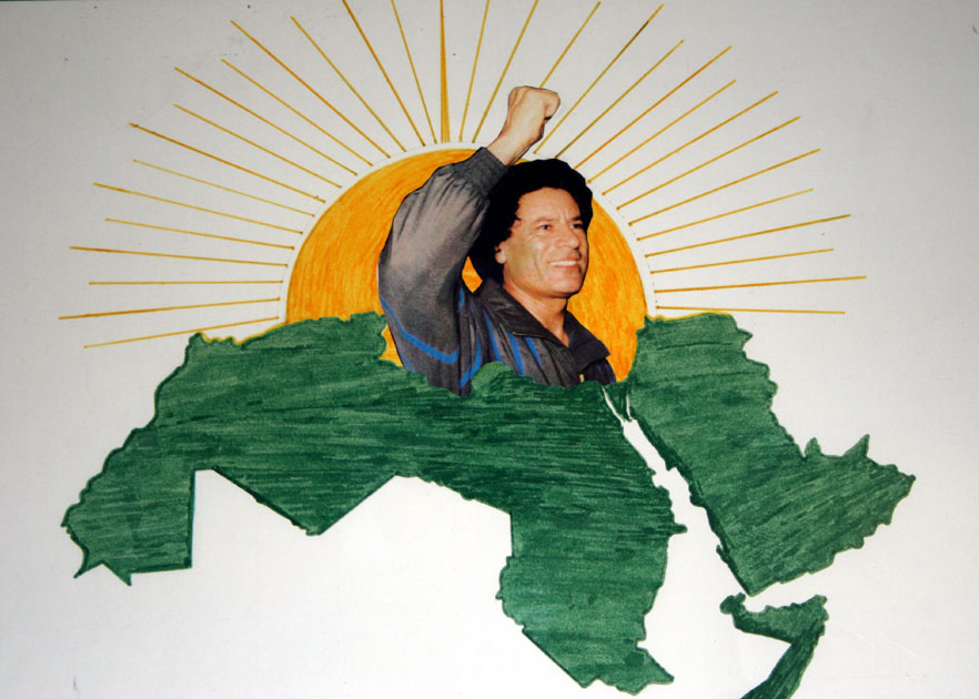 His dream of a united North Africa...