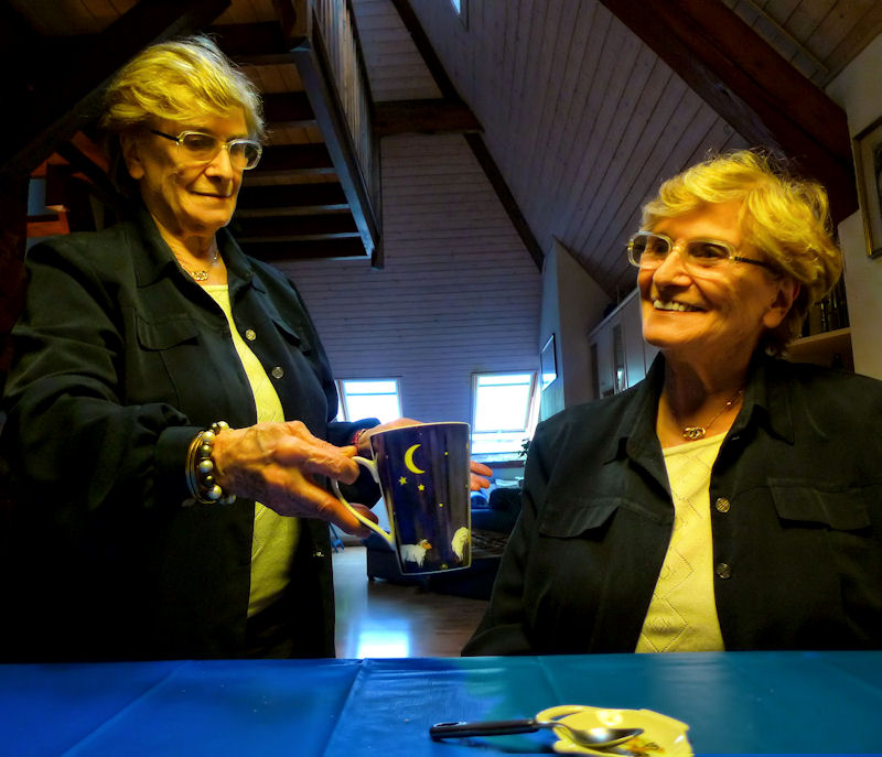 The Eldery Ladys teatime...