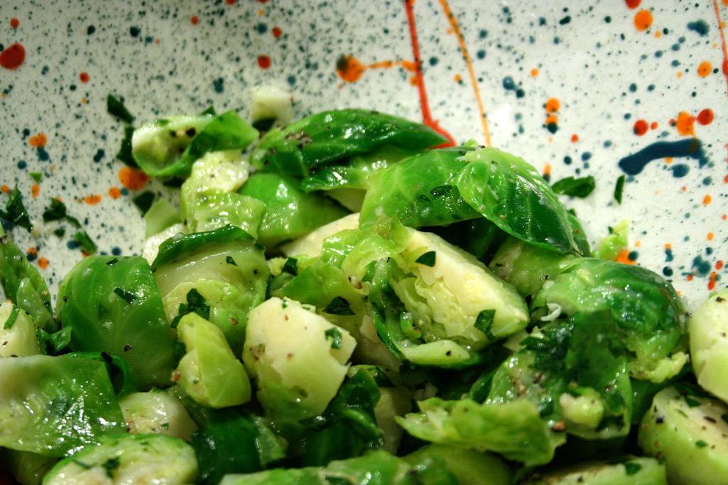 Brussels sprouts, yeah, baby!