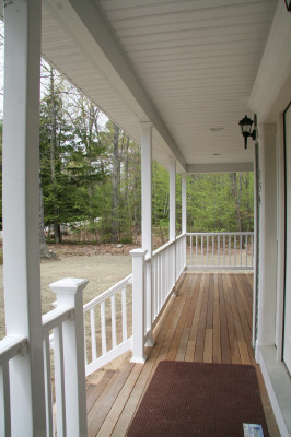 Front porch before