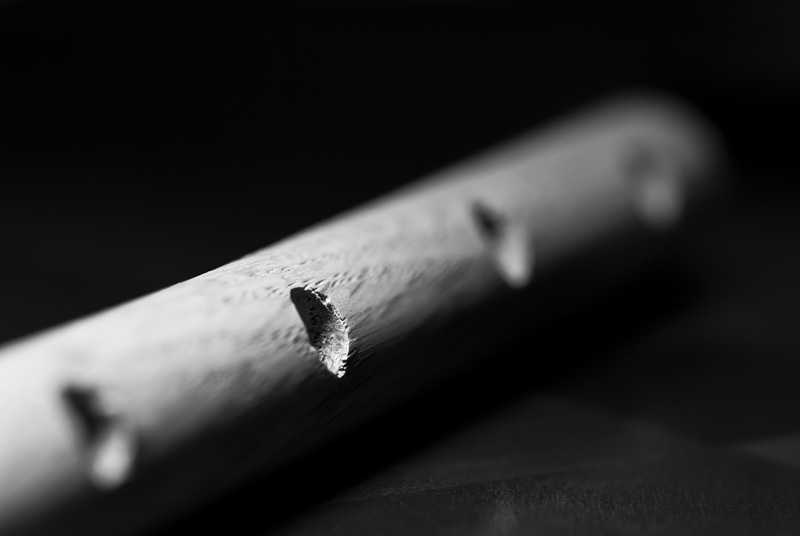 Holey Wooden Dowel Rod, Batman!